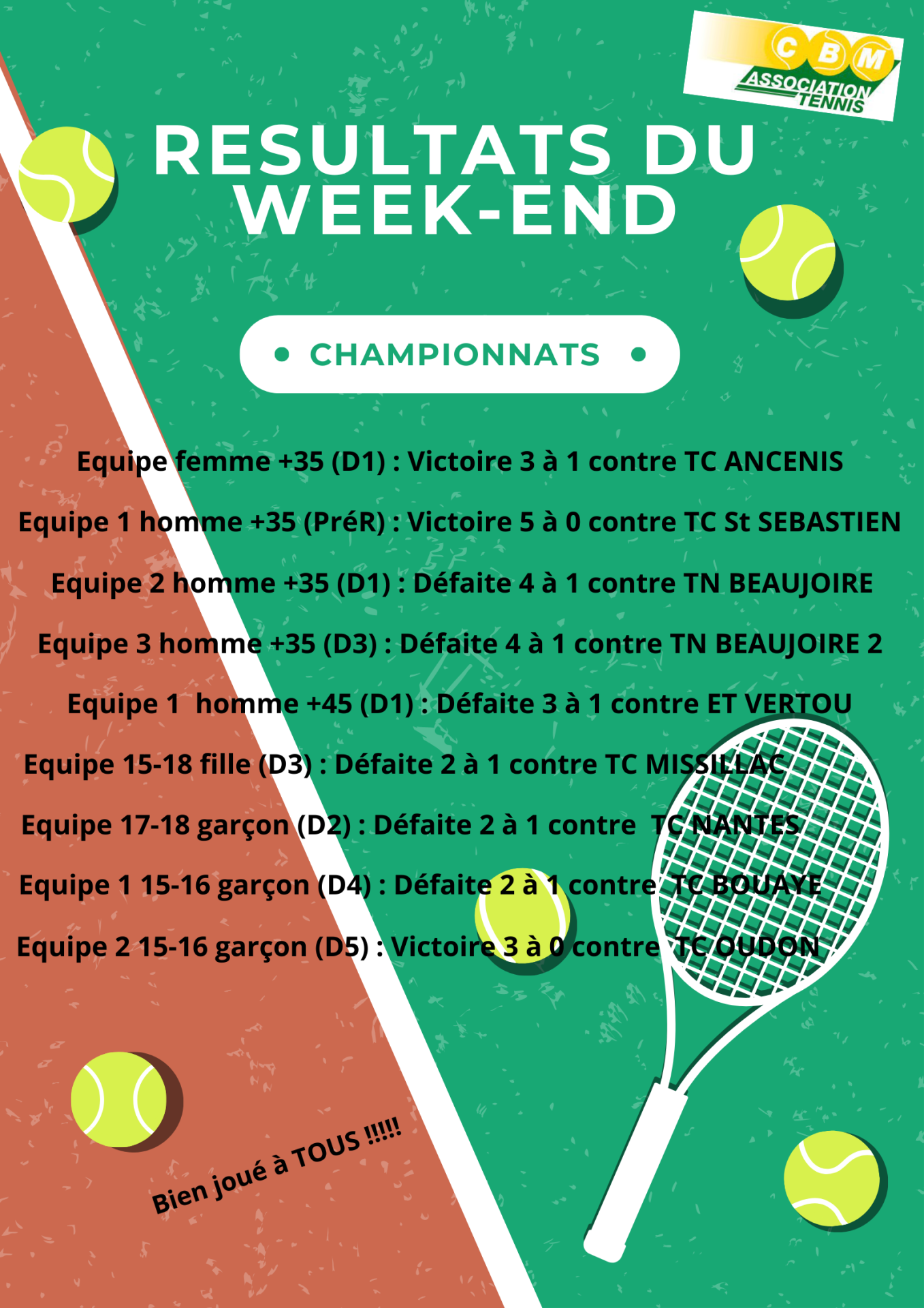 Copie de affiche competition sportive tournoi de tennis 3 